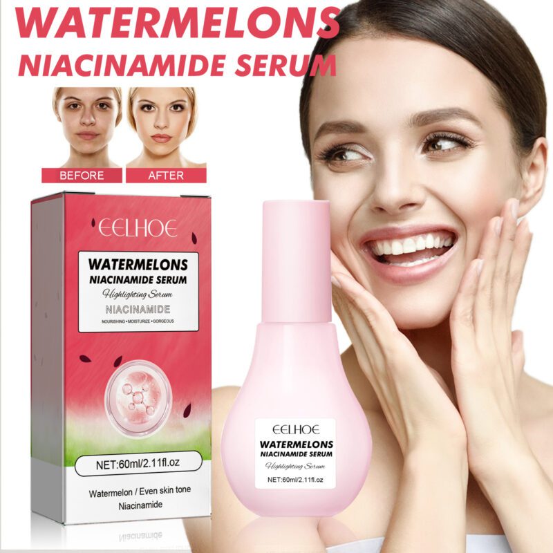 Watermelon Niacinamide Serum - Daily Glow Hydrating Essence - Image 2