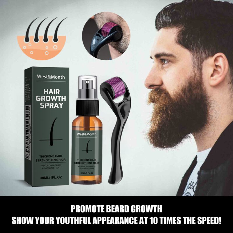 West&Month Beard Spray Set - Daily Nurture with Natural Extracts - Image 2