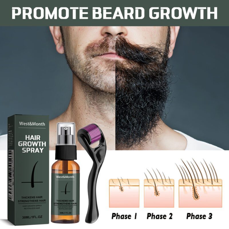West&Month Beard Spray Set - Daily Nurture with Natural Extracts - Image 3
