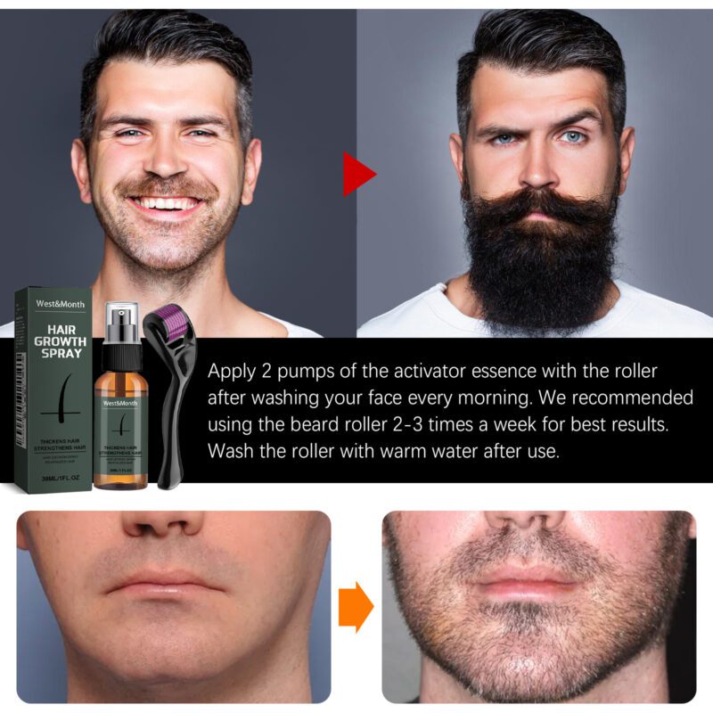 West&Month Beard Spray Set - Daily Nurture with Natural Extracts - Image 5