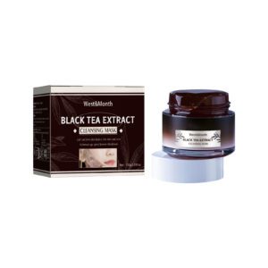West&Month Black Tea Daily Care Mask – Gentle & Glowing Skin
