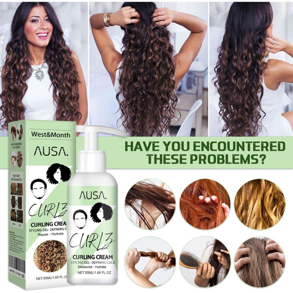 West&Month Curly Hair Care - Nourish Frizz-Free Curls Daily - Image 3