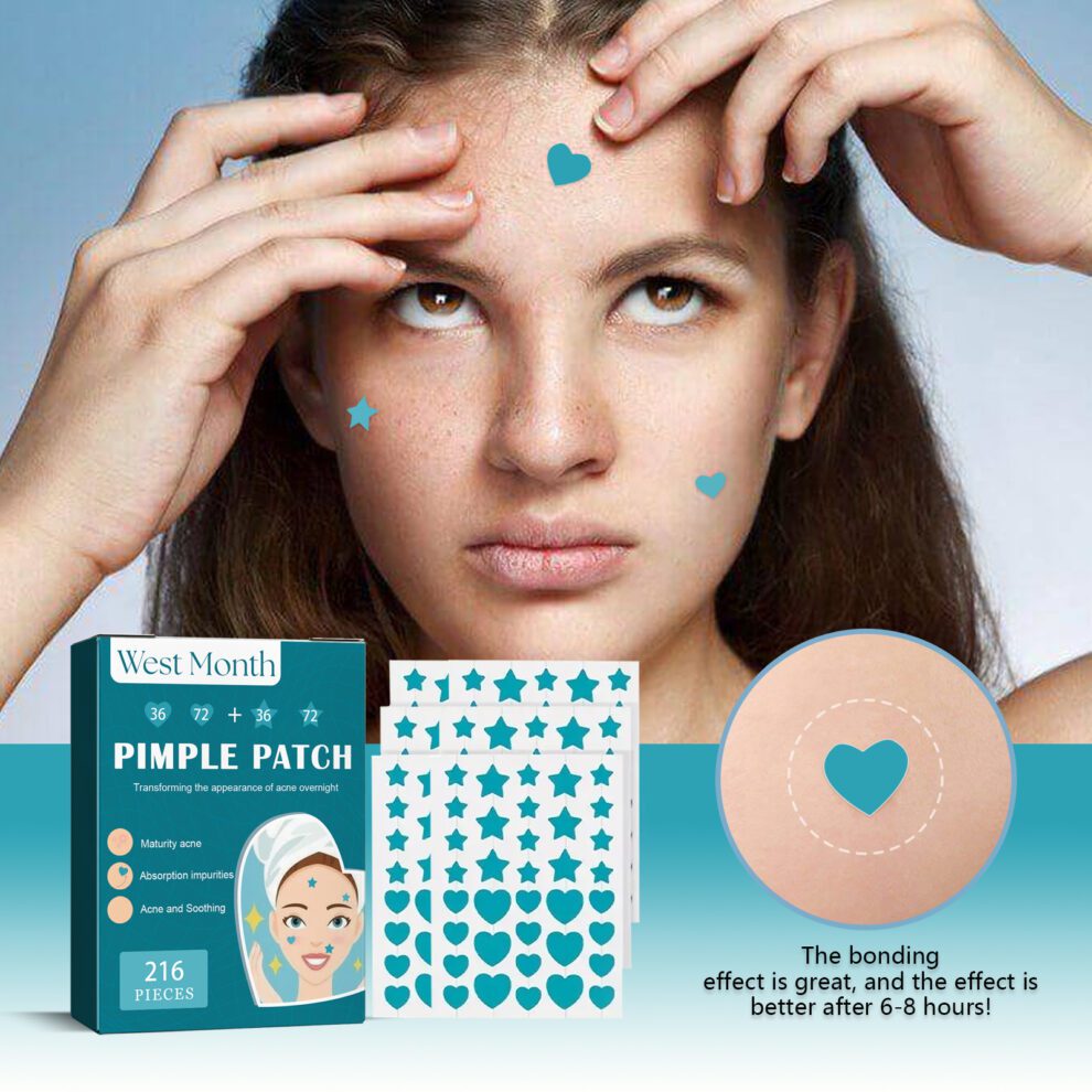 West&Month Gentle Daily Care Acne Patches, Invisible Breathable Waterproof - Image 4