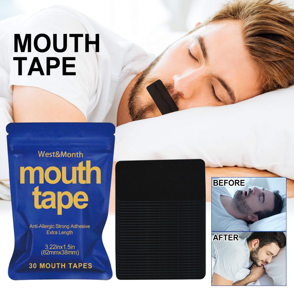 West&Month Gentle Mouth Tape - Natural Sleep Care for Calm Nights - Image 2