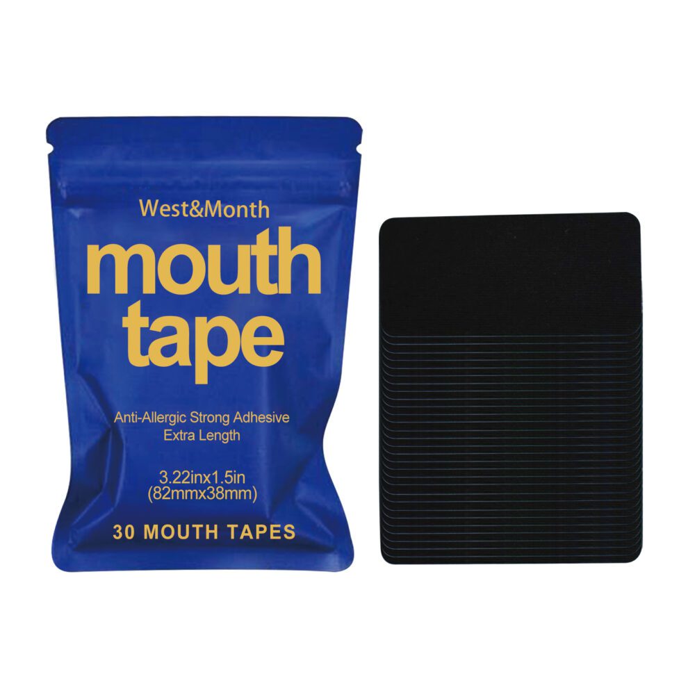 West&Month Gentle Mouth Tape - Natural Sleep Care for Calm Nights