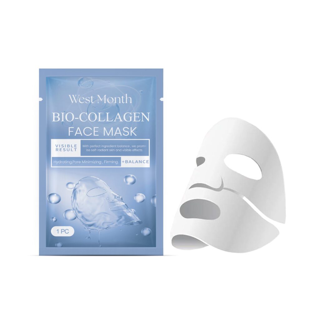 West&Month Natural Collagen Mask - Daily Nourish, Glow Boost