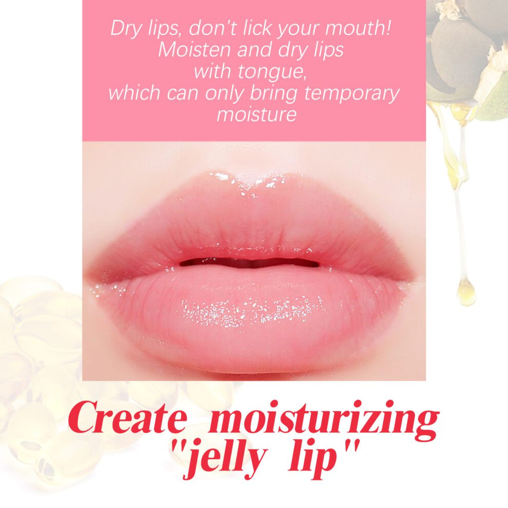 West&Month Natural Jelly Lip Mask – Soothe & Moisturize Daily - Image 3