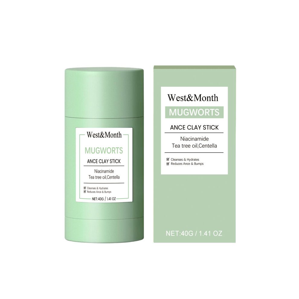 West&Month Natural Kaolin Mud Mask - Gentle Daily Care for Clear Skin