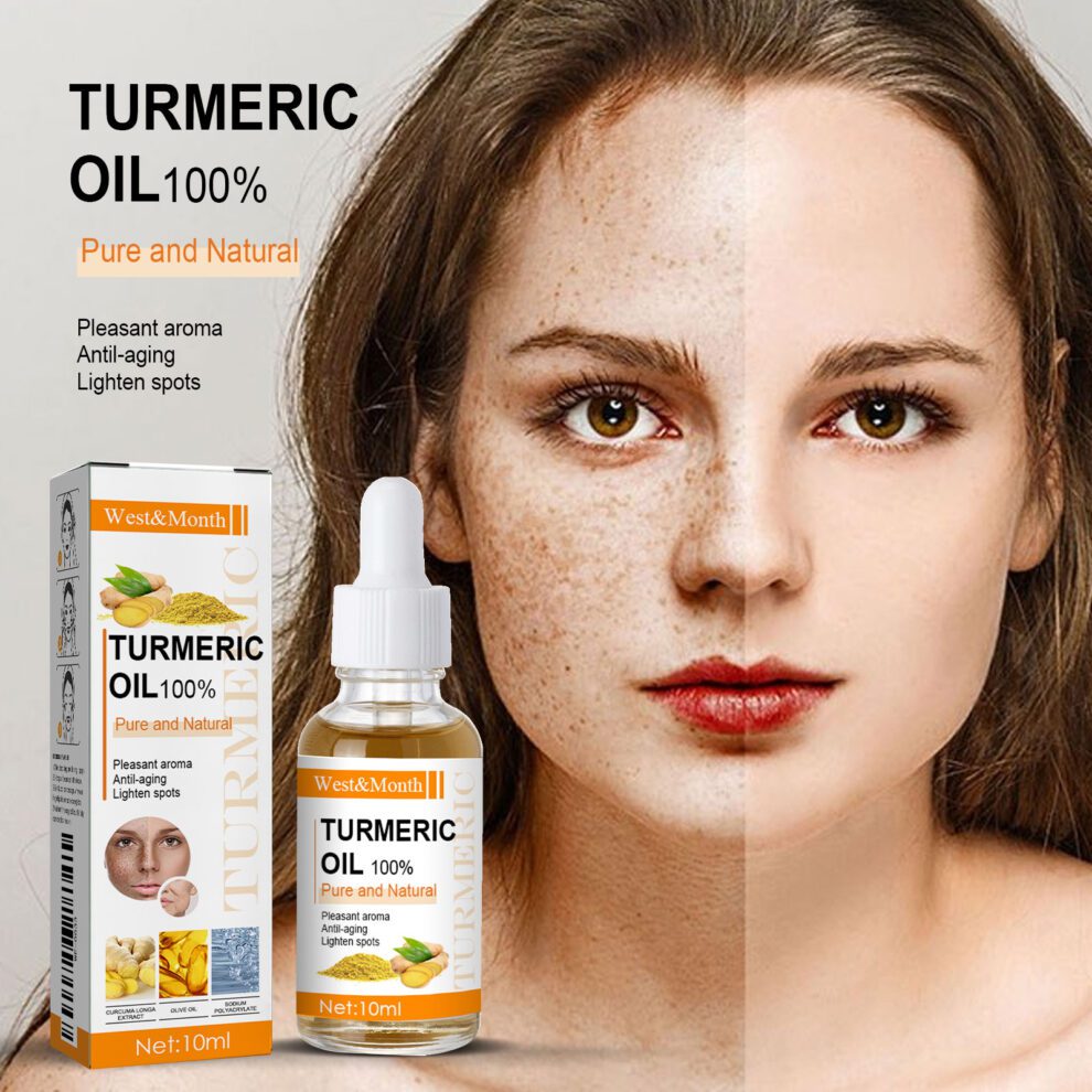 West&Month Turmeric Facial Oil - Gentle Daily Care, Natural Nourish - Image 2