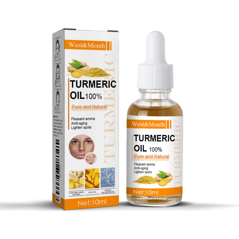 West&Month Turmeric Facial Oil - Gentle Daily Care, Natural Nourish