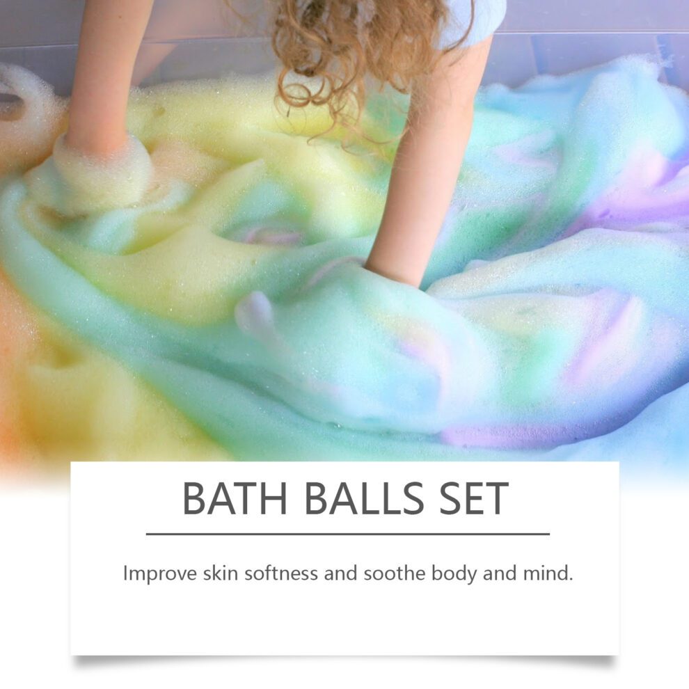 Wiieey Kids Bath Balls: Natural Fragrance, Soft & Happy Bath Time - Image 3