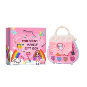 Wiieey Kids Natural Makeup Gift Set - Fun Play Lipstick Eyeshadow