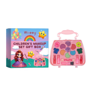 Wiieey Kids Play Makeup Set Gift Box Natural Fun Daily Care