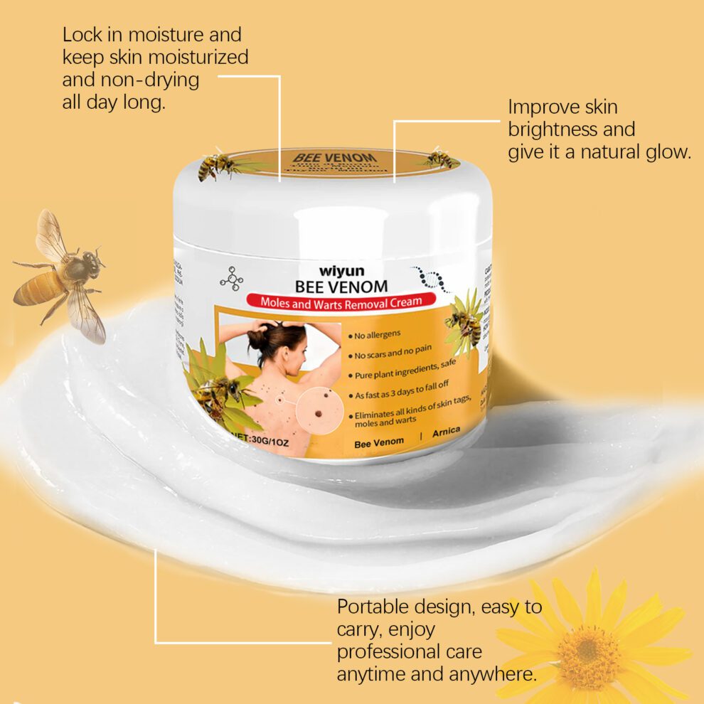Wiyun Bee Venom Daily Skin Cream - Gentle Nourish & Smooth - Image 3