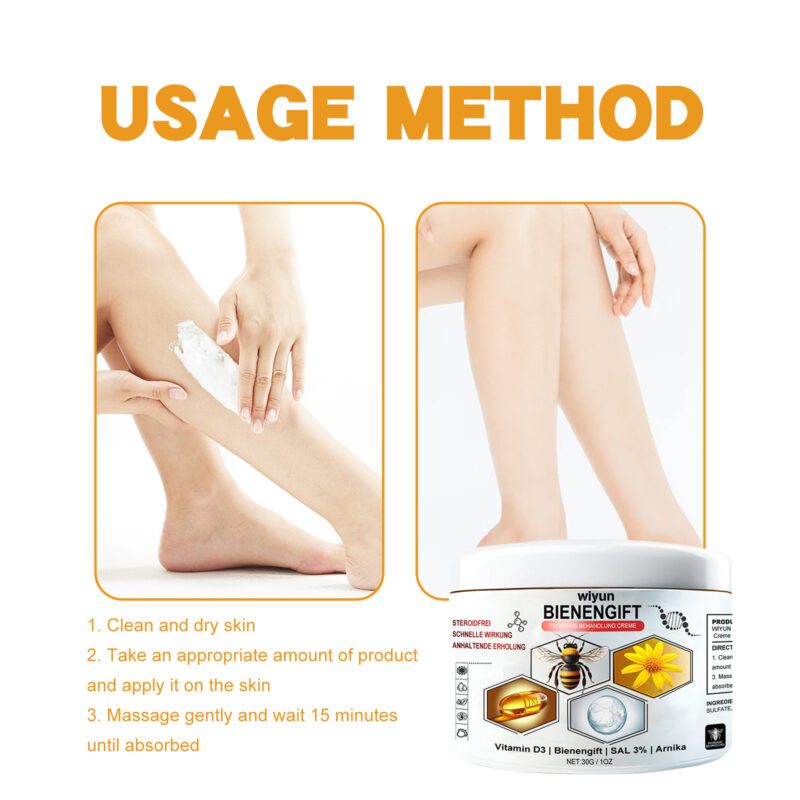 Wiyun BeesVenom Cowhide Moss Cream - Gentle Daily Skin Nurture & Moisture - Image 6