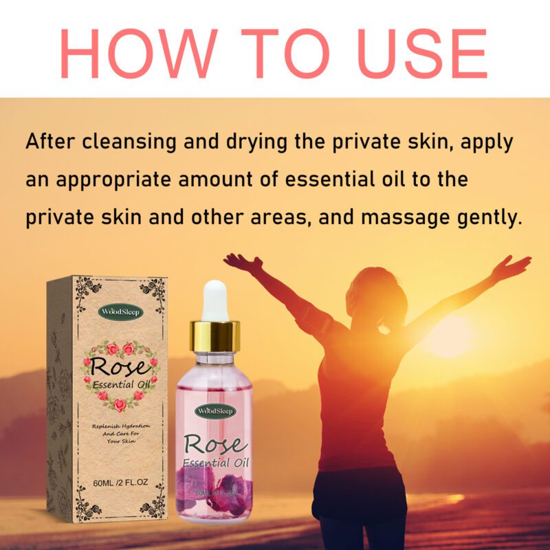WoodSleep Rose Essential Oil - Hydrate & Soothe Daily Care - Image 6
