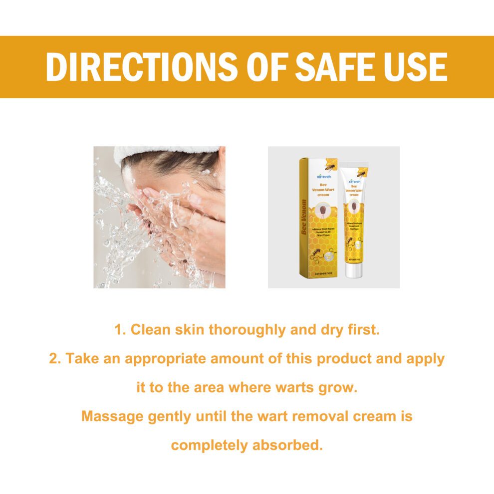 Ximonth Bee Venom Gentle Skin Cream - Natural Daily Care for Smooth - Image 6