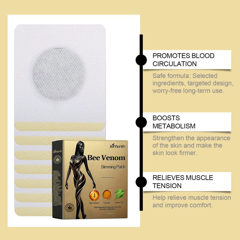 Ximonth Beesvenom Body Patch: Daily Natural Care, Gentle & Soothing - Image 4
