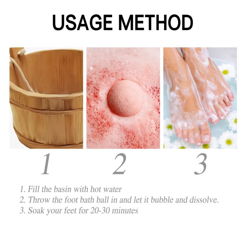 Ximonth Foot Bath Balls - Natural Daily Care for Soft, Soothed Feet - Image 9