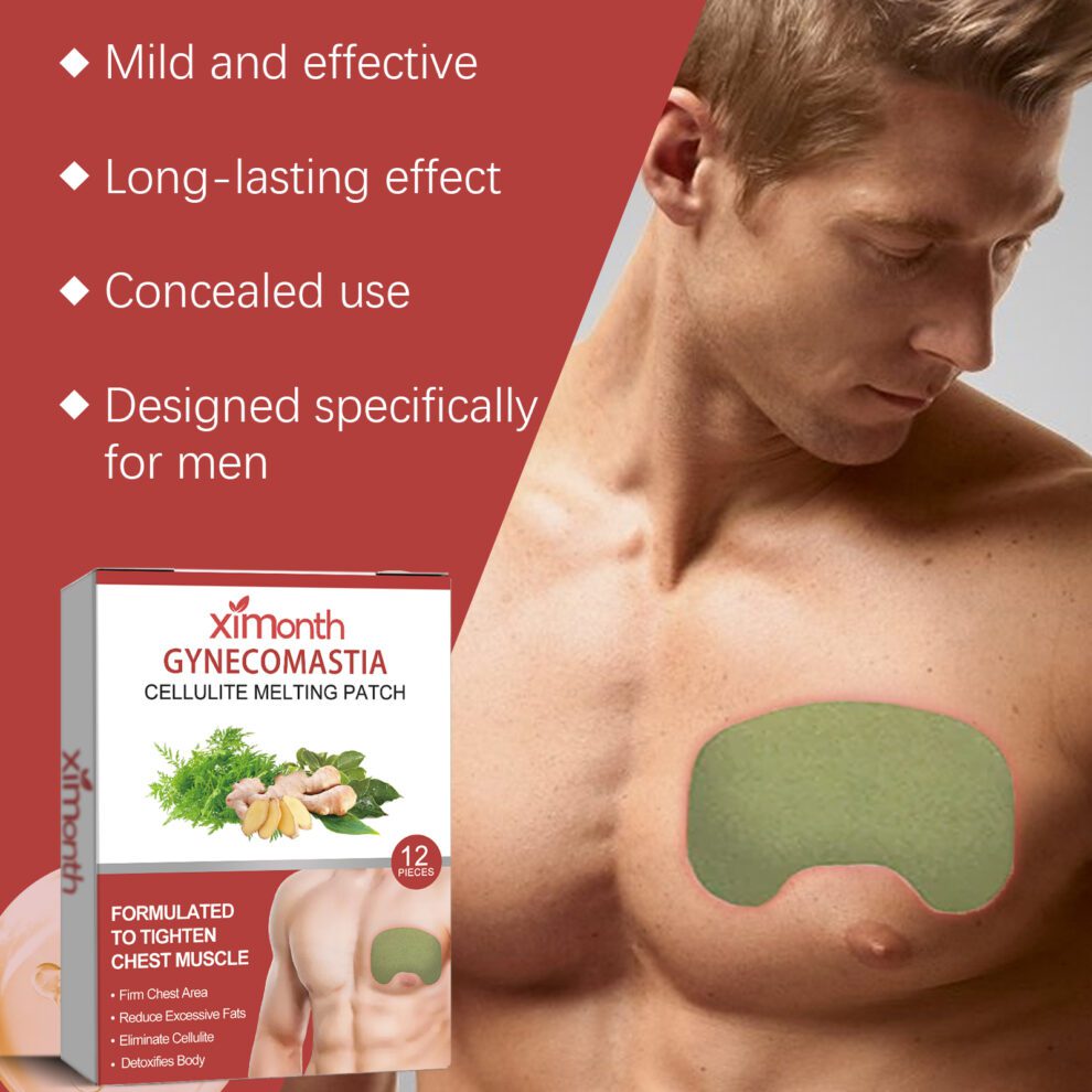 Ximonth Men's Chest Care Stick: Natural Daily Care for Toned, Confident Chest - Image 4