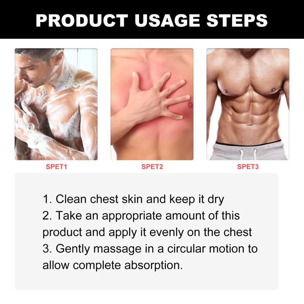 Ximonth Men's Chest Elixir (15ml) - Daily Nourish, Natural Glow - Image 6