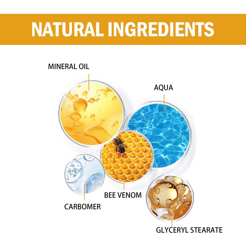 Ximonth Natural Bee Venom Cream - Gentle Daily Care for Smooth, Glowing Skin - Image 5