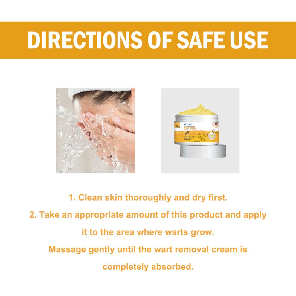 Ximonth Natural Bee Venom Cream - Gentle Daily Care for Smooth, Glowing Skin - Image 6