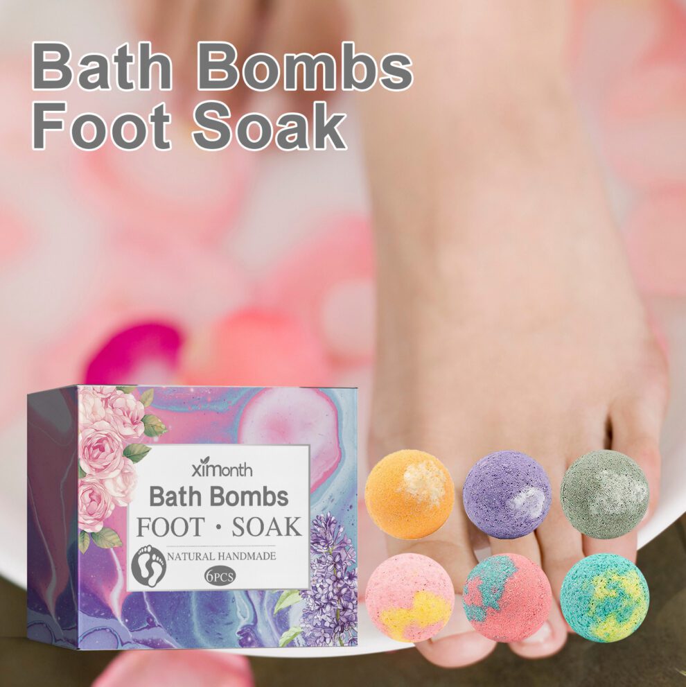 Ximonth Natural Foot Soak Ball - Soothe & Moisturize Daily Care - Image 2