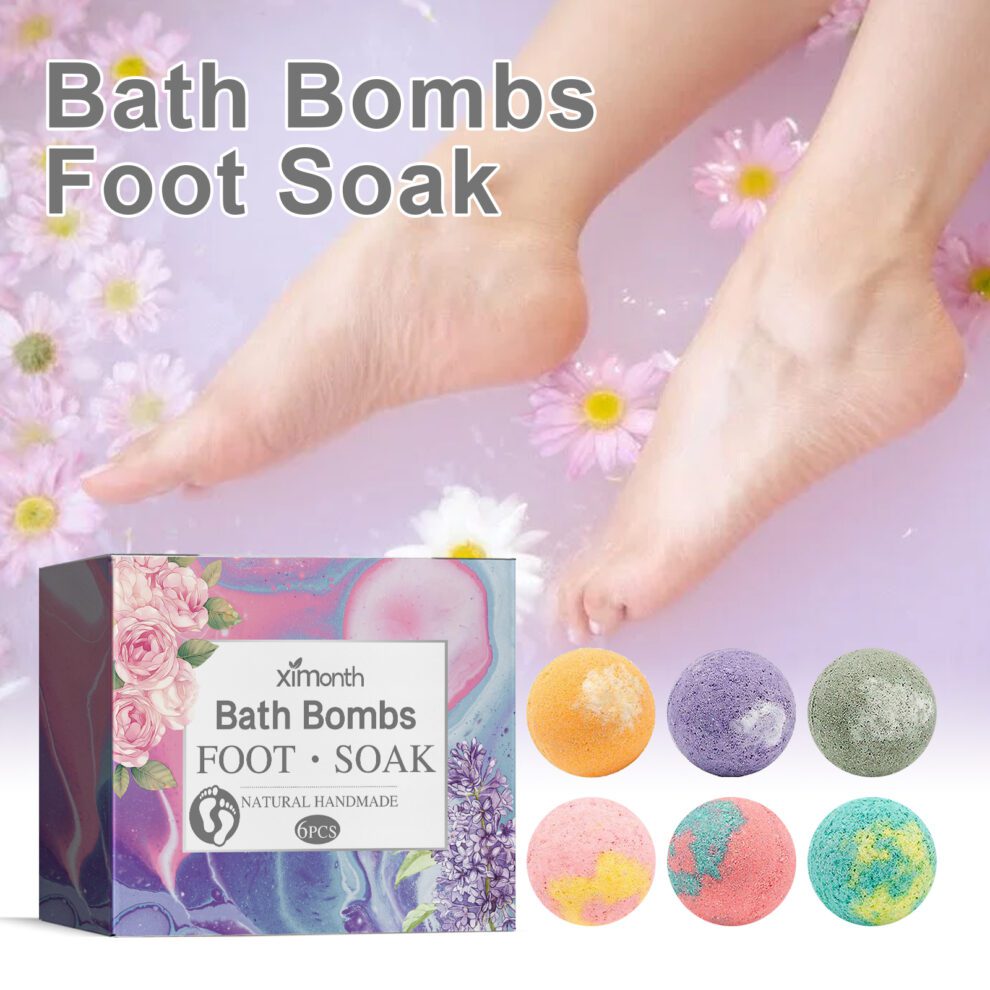 Ximonth Natural Foot Soak Ball - Soothe & Moisturize Daily Care - Image 4
