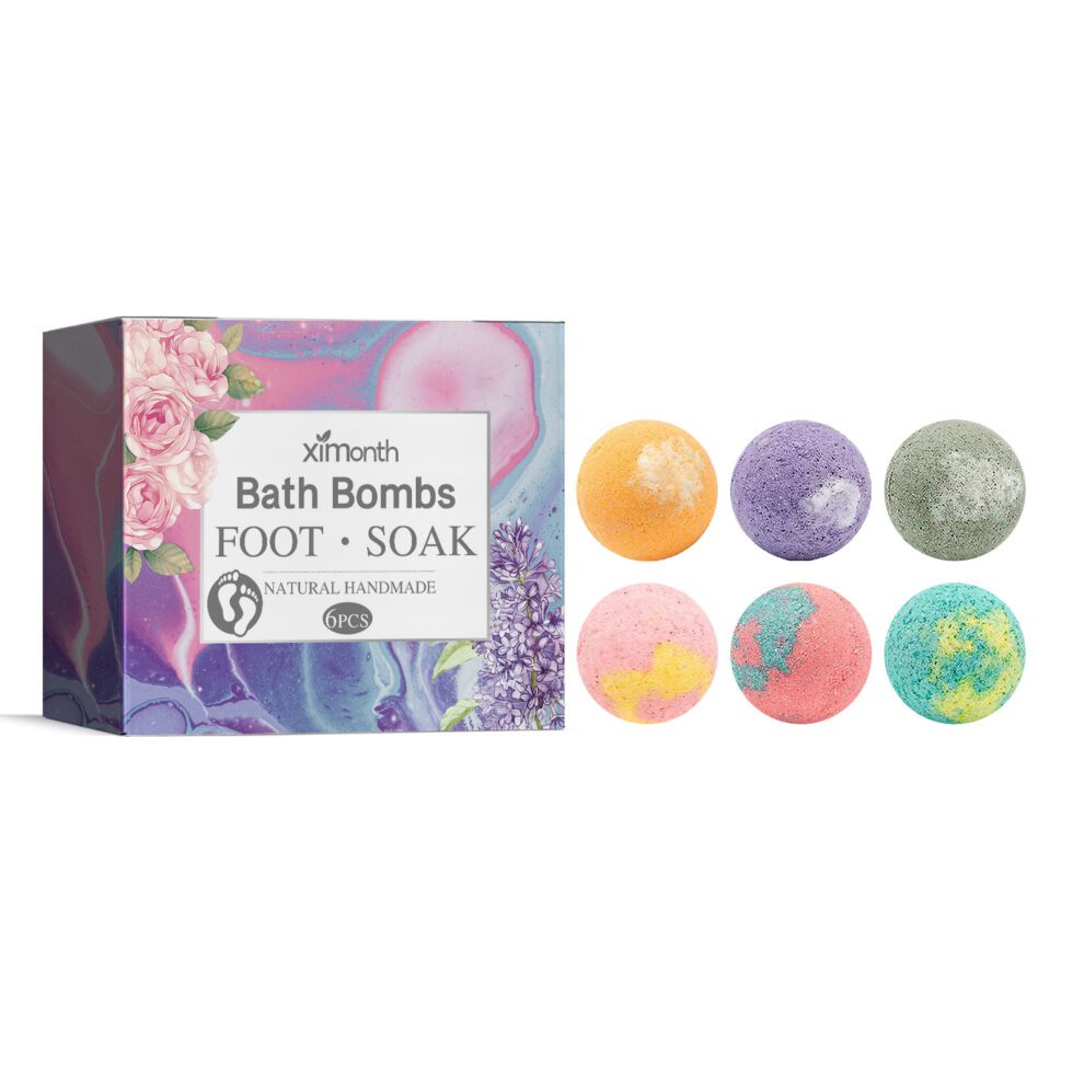 Ximonth Natural Foot Soak Ball - Soothe & Moisturize Daily Care