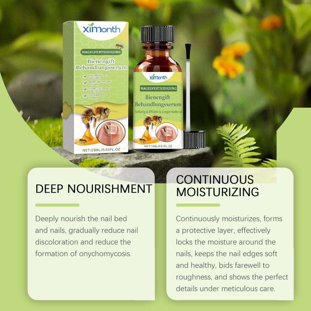 Ximonth Natural Nail Essence - Gentle Daily Care for Glowing Nails - Image 4