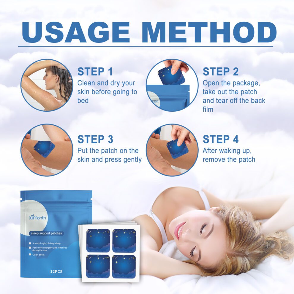Ximonth Natural Sleeping Patch - Soothe & Sweet Sleep - Image 6