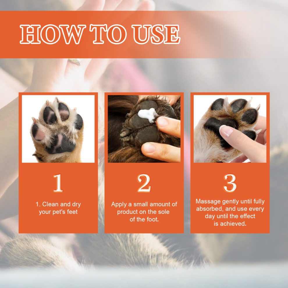 Yegbong Natural Pet Paw Cream - Gentle Daily Care for Cats & Dogs - Image 6
