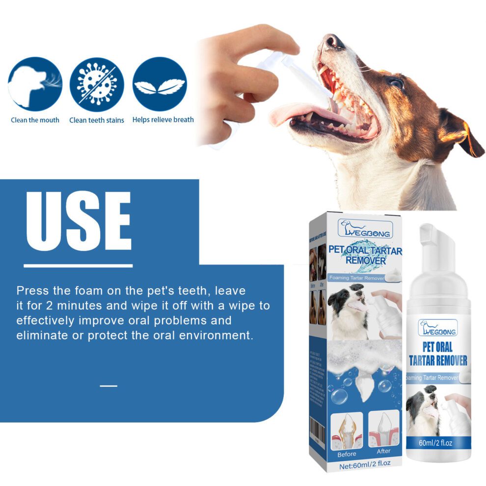 Yegbong Natural Pet Teeth Care Foam - Fresh Breath Daily - Image 6