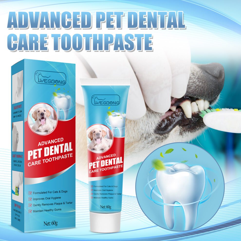 Yegbong Natural Pet Toothpaste - Fresh Breath Daily Care for Dog & Cat - Image 2