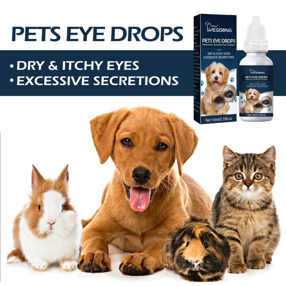 Yegbong Pet Eye Drops - Natural Daily Care for Cats Dogs, Gentle Soothe - Image 3