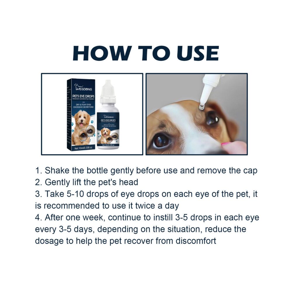 Yegbong Pet Eye Drops - Natural Daily Care for Cats Dogs, Gentle Soothe - Image 6