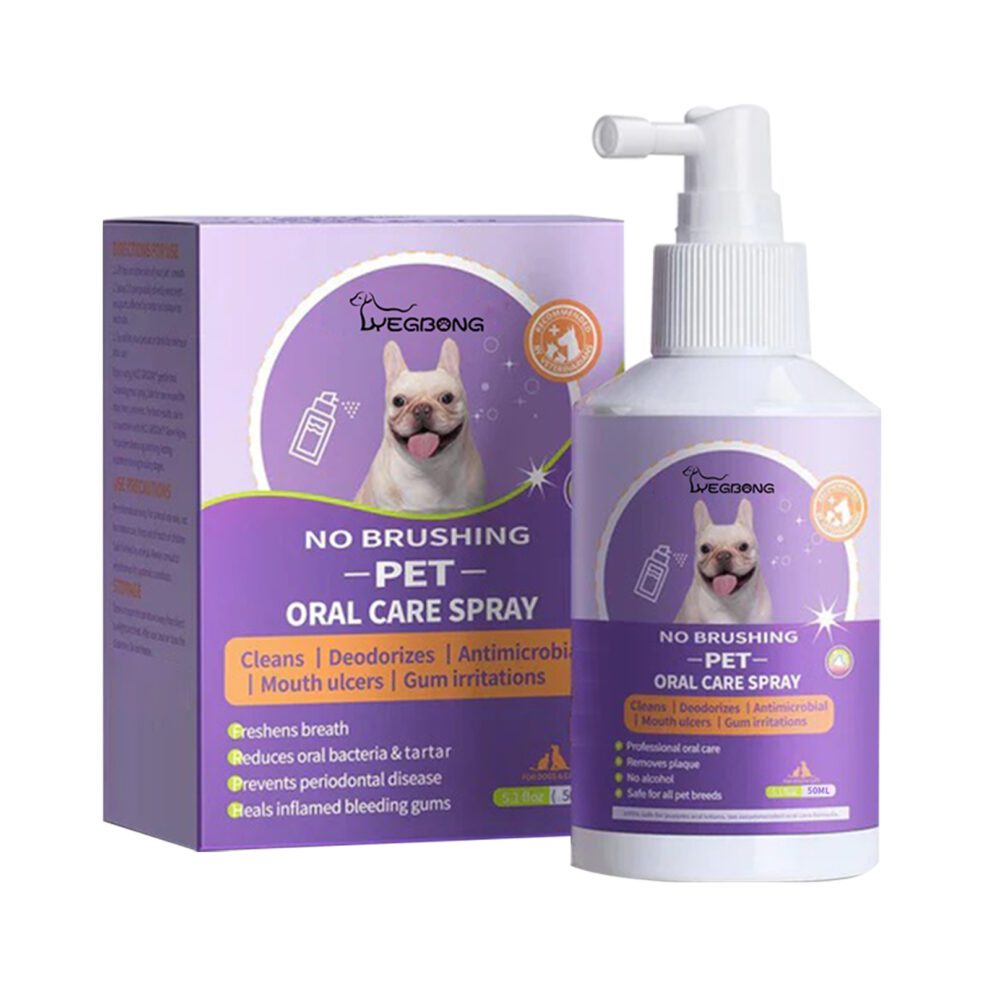 Yegbong Pet Fresh Breath Spray: Natural Daily Care for Dogs & Cats - Image 2