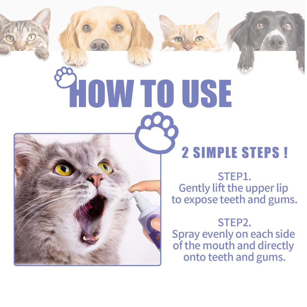 Yegbong Pet Fresh Breath Spray: Natural Daily Care for Dogs & Cats - Image 6