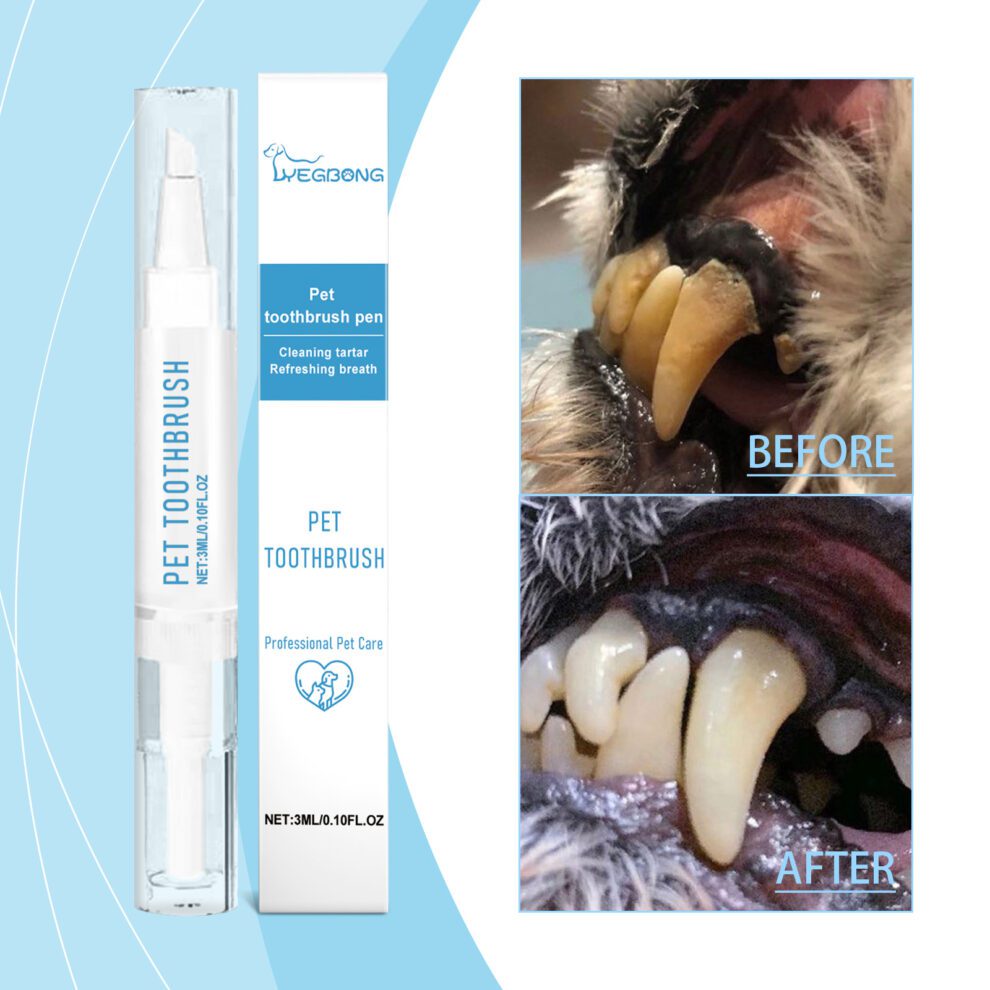 Yegbong Pet Toothbrush: Gentle Daily Care, Natural Oat for Fresh Breath - Image 2