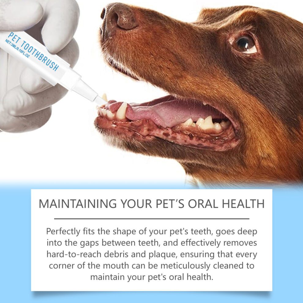 Yegbong Pet Toothbrush: Gentle Daily Care, Natural Oat for Fresh Breath - Image 4
