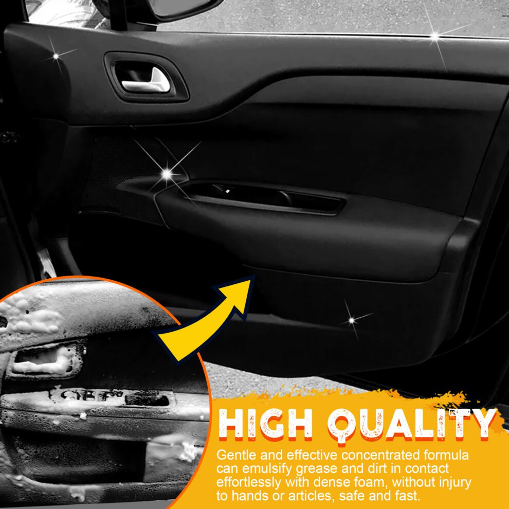 EELHOE Car Interior Foam Cleaner - Daily Care, Natural, Gentle & Shiny - Image 5